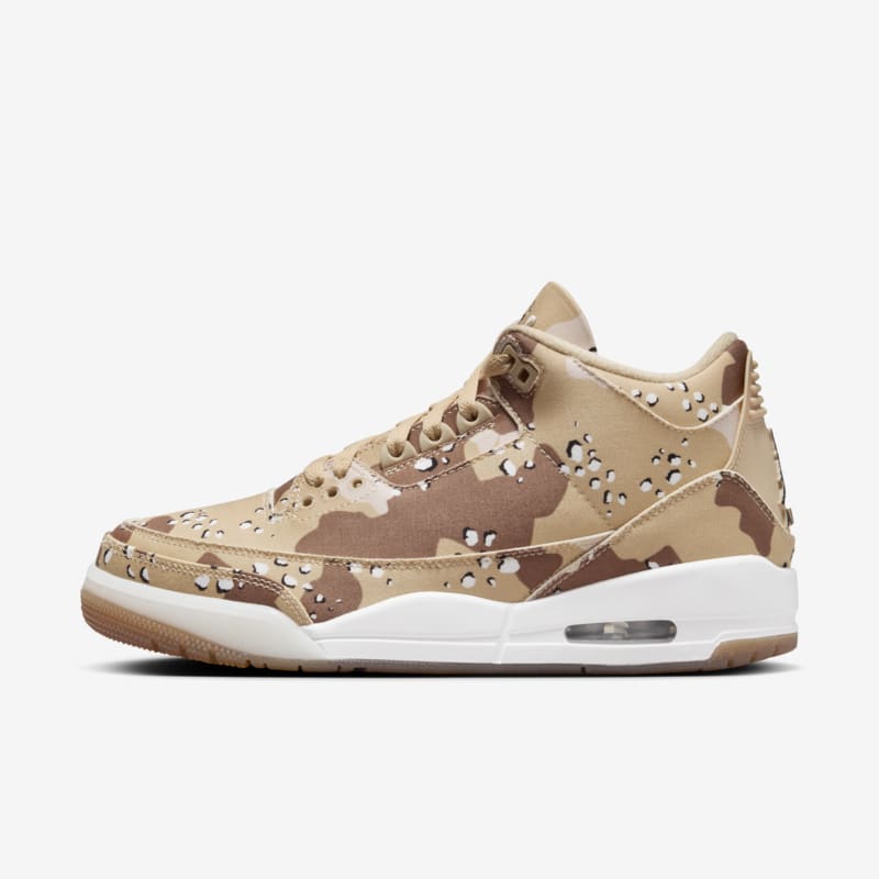 Air Jordan 3 Retro Tex "Desert Camo" Dark Driftwood/Sail-Hemp-Velvet Brown