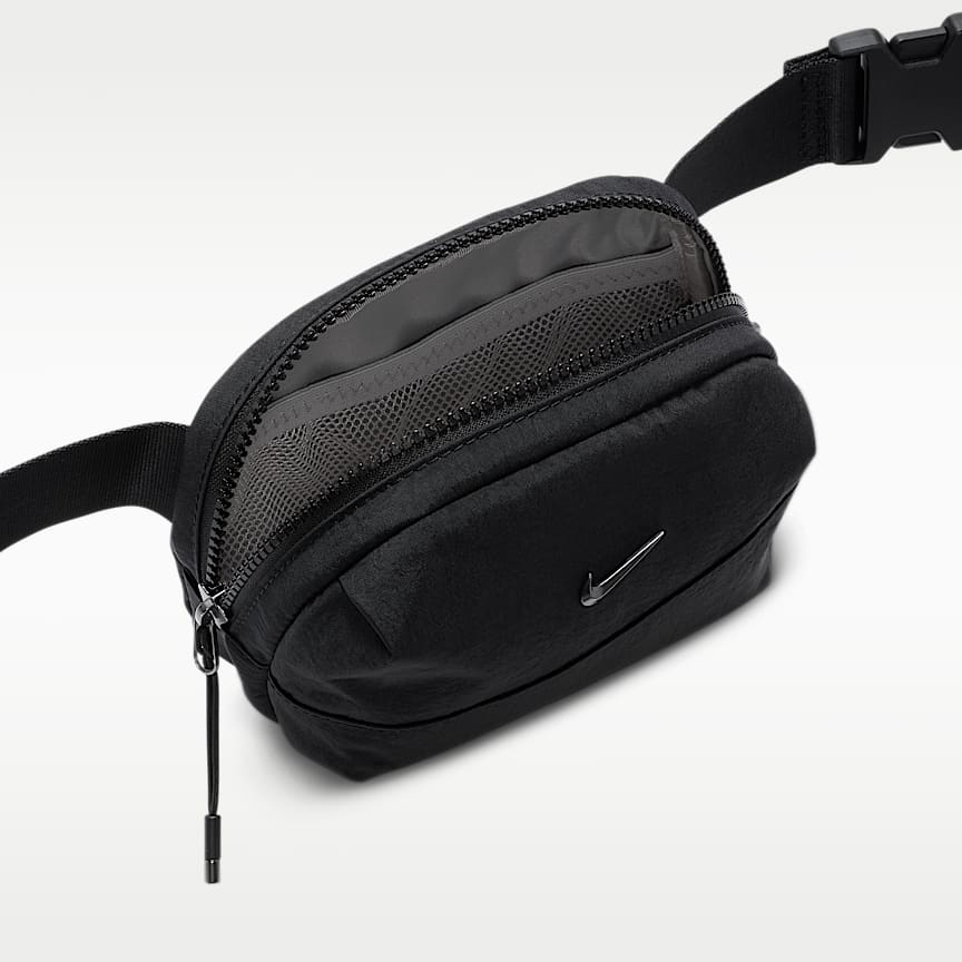 Nike Aura Crossbody Bag (2L) Black/ Black/ Gunmetal