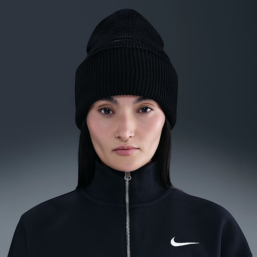 Nike Peak Premium Beanie Black/ Black