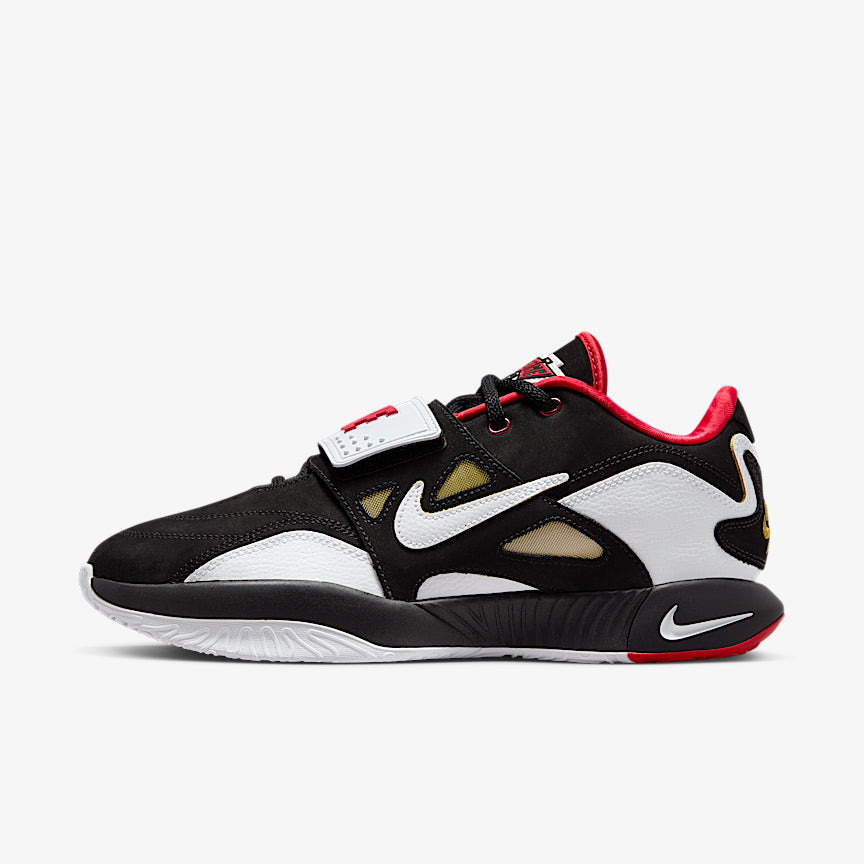 Nike LeBron 21 Prime 93 Black/White-Fire Red-Metallic Gold