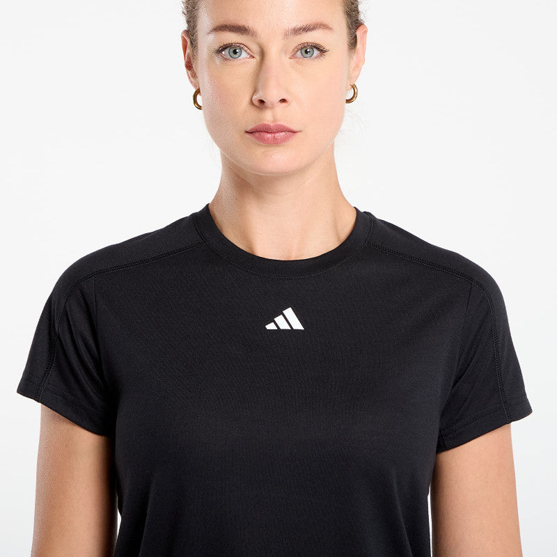 adidas AEROREADY Train Essentials Minimal Branding Crewneck TeeBlack