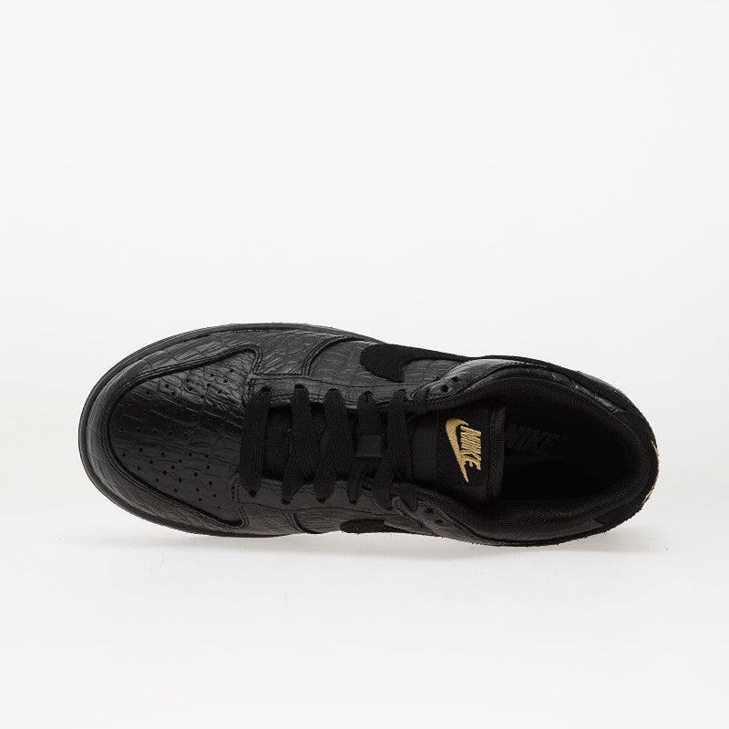 Nike Dunk Low Black/ Black-Metallic Gold-Off Noir