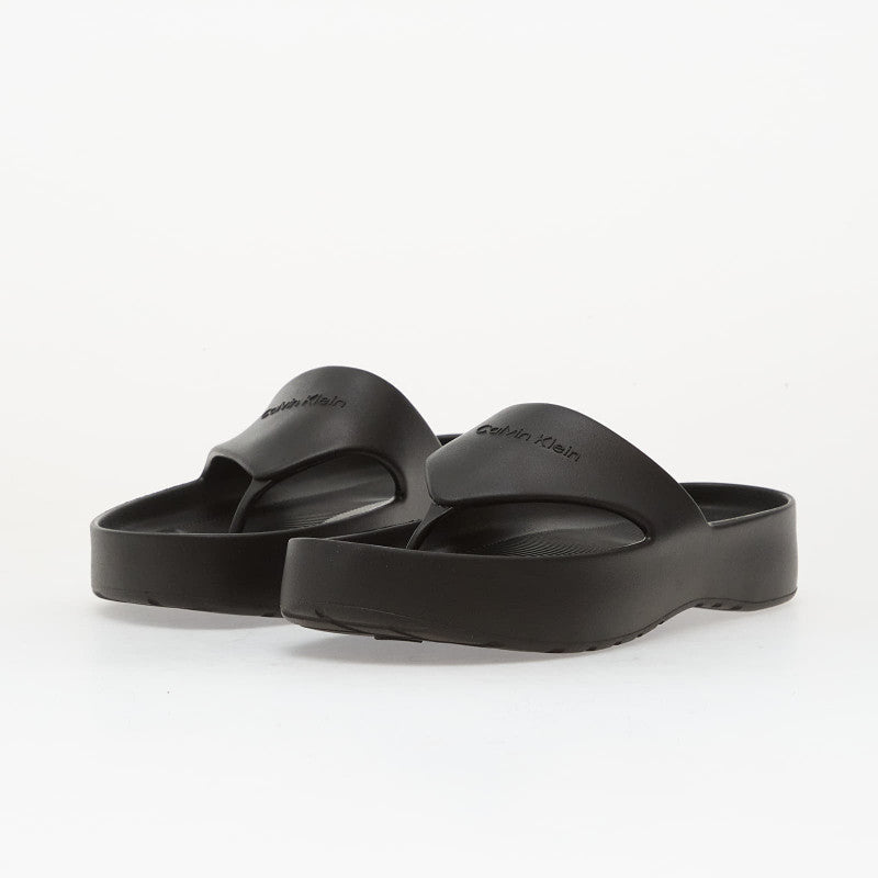 Calvin Klein One Piece Eva Flip Flop Thong Triple Black