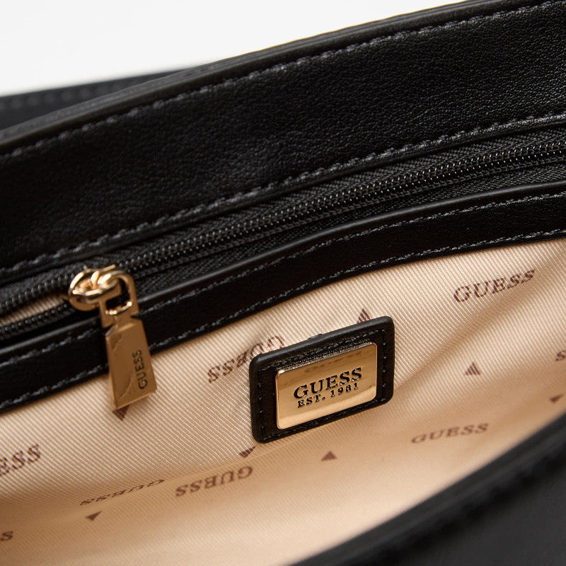 GUESS Lefia Flap Shoulder Bag Black