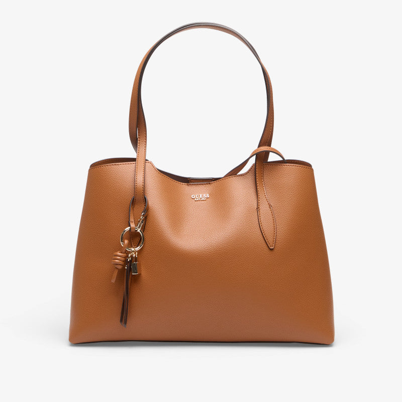 GUESS Melody 2 In 1 Tote Caramel