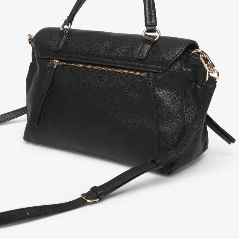 GUESS Devon Top Handle Flap Black