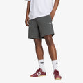 adidas Trefoil Essentials Washed Mid-thigh Fleece Shorts Black