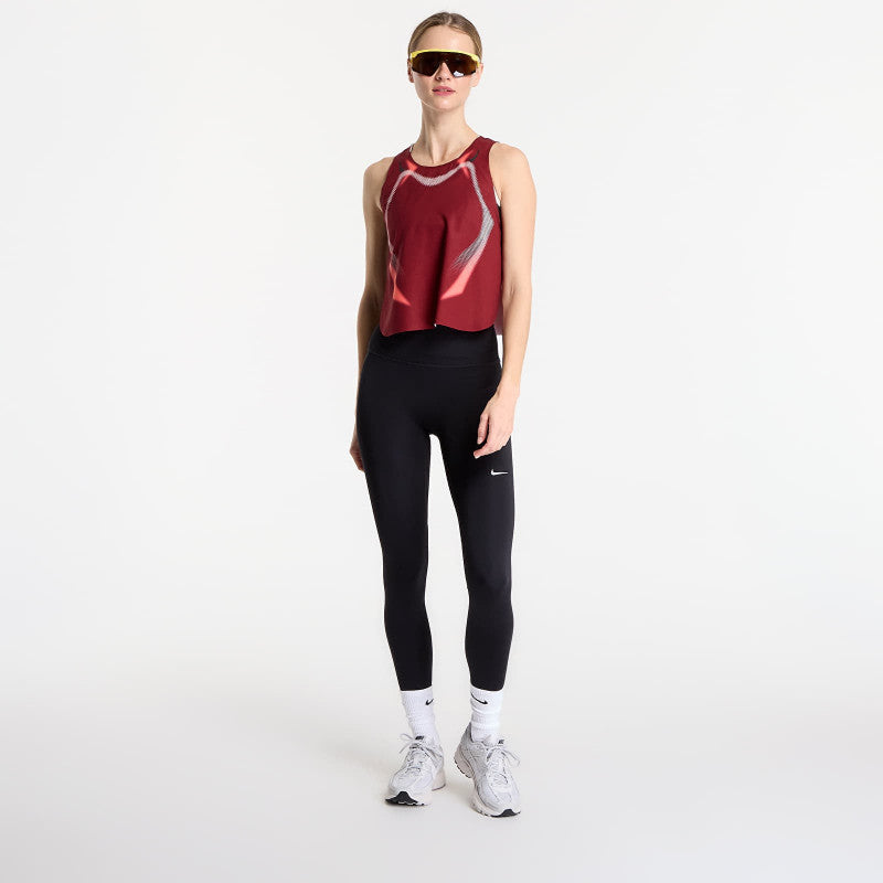 Nike AeroSwift Women's Dri-FIT ADV Cropped Running Tank Top Team Red/ Black/ Black