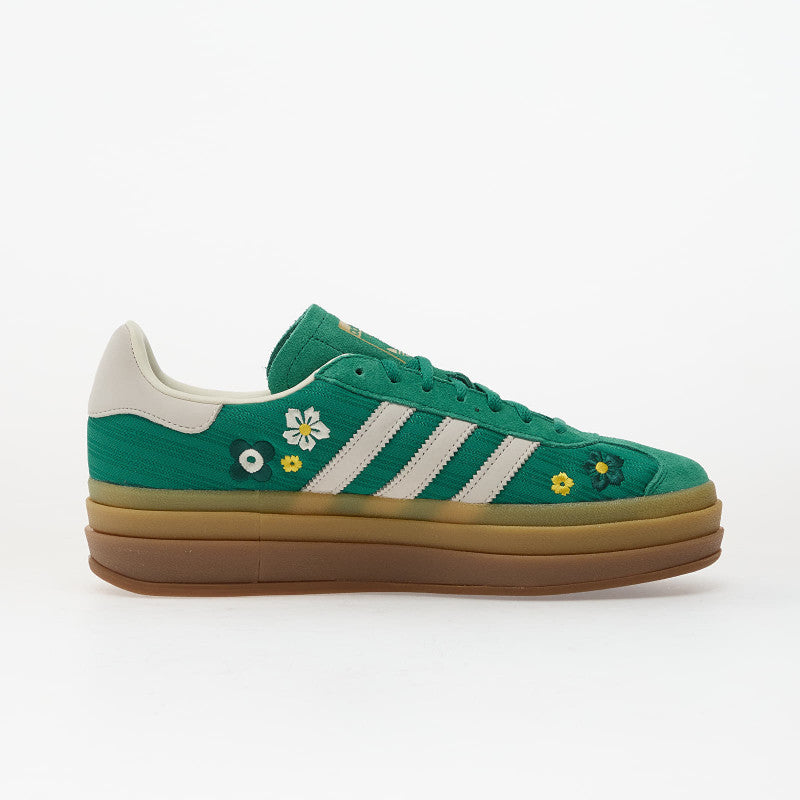 adidas Gazelle Bold Bold Green/ Off White/ Eqt Yellow