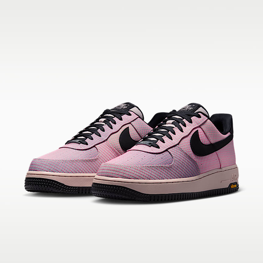 Nike Air Force 1 '07 Lx Vibram Silt Red/ Black-Lt Violet Ore