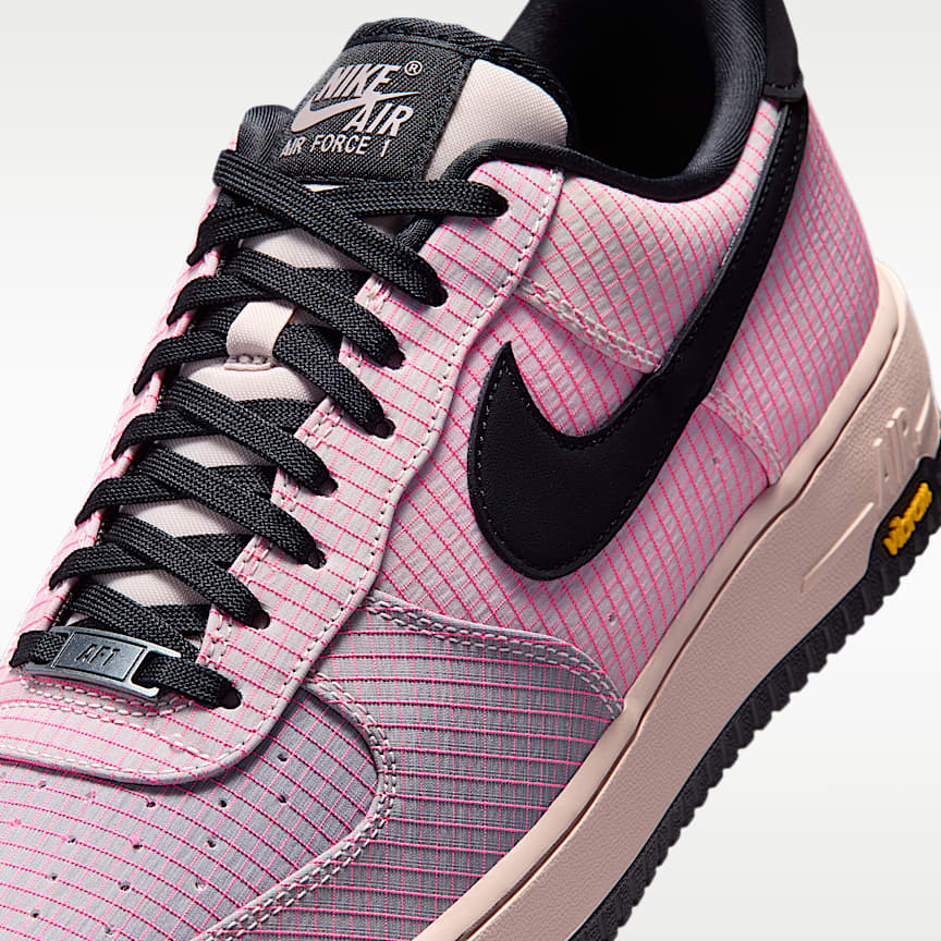 Nike Air Force 1 '07 Lx Vibram Silt Red/ Black-Lt Violet Ore