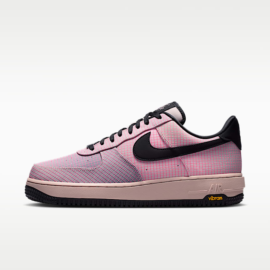 Nike Air Force 1 '07 Lx Vibram Silt Red/ Black-Lt Violet Ore
