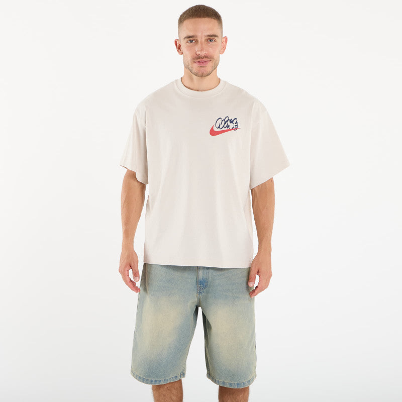 Nike Solo Swoosh Men's T-Shirt Lt Orewood Brn