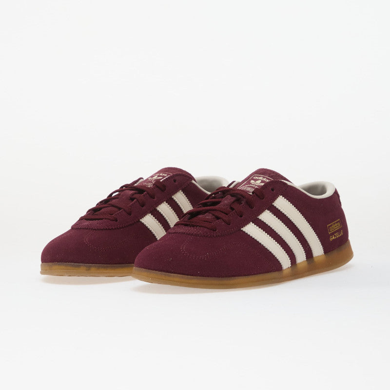adidas Gazelle Lo Pro Wmns Maroon/ Core White/ Gum 40