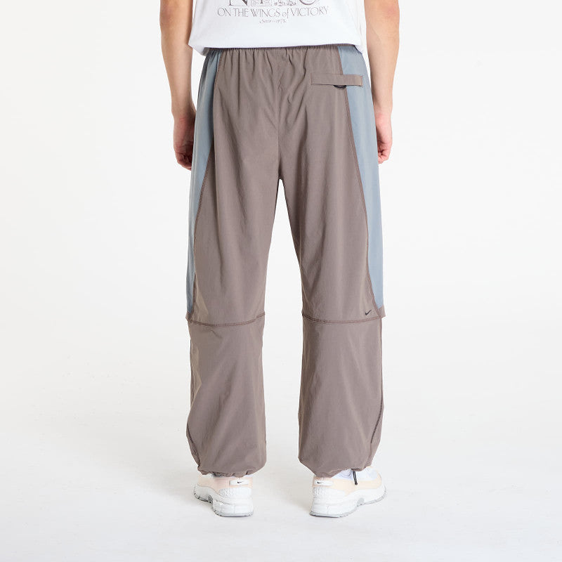 Nike Tech Men's Dri-FIT Woven Color-Block Oversized Pants Cave Stone/ Cool Grey/ Black