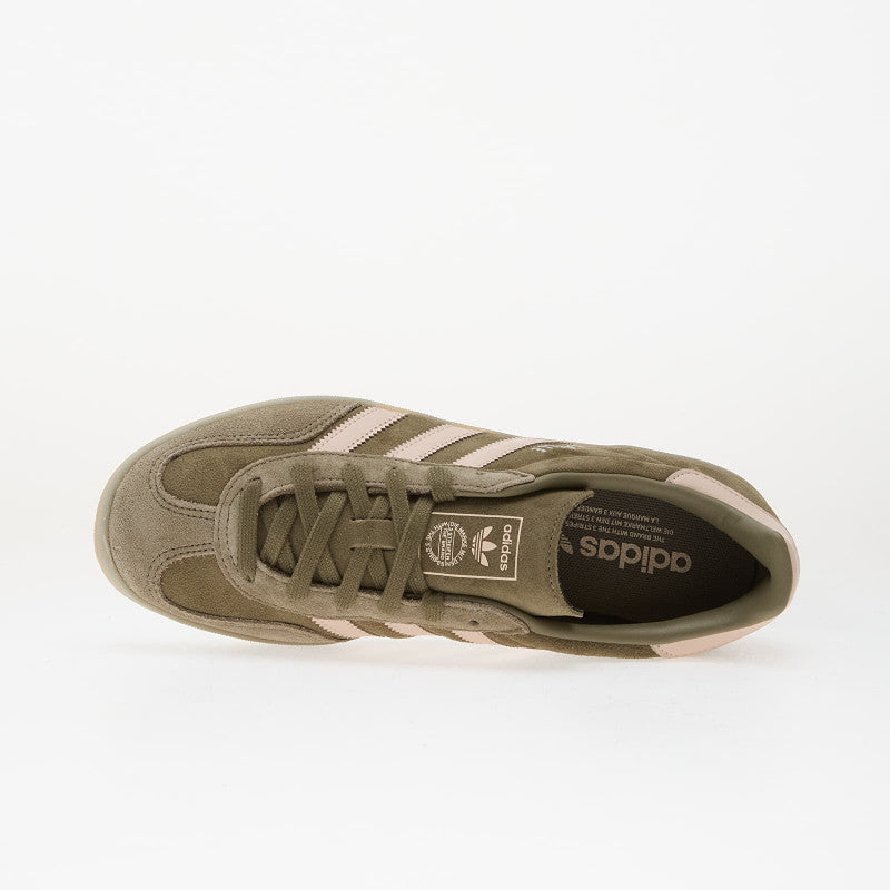 adidas Gazelle Indoor Olive Strata/ Wonder Aqua/ Clay