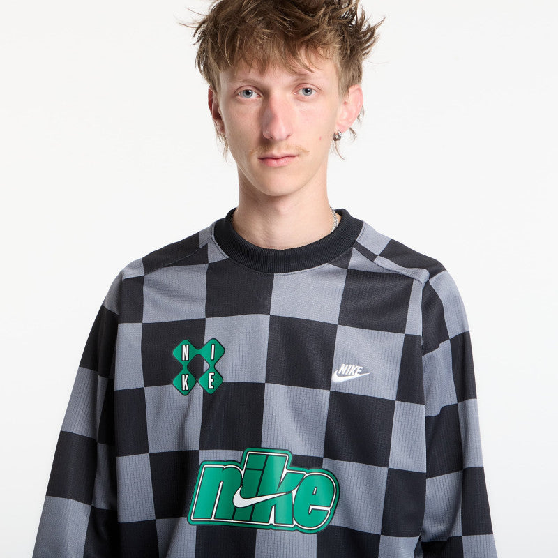 Nike Sportswear Club Men's Goalie Top Smoke Grey/ Black/ Malachite