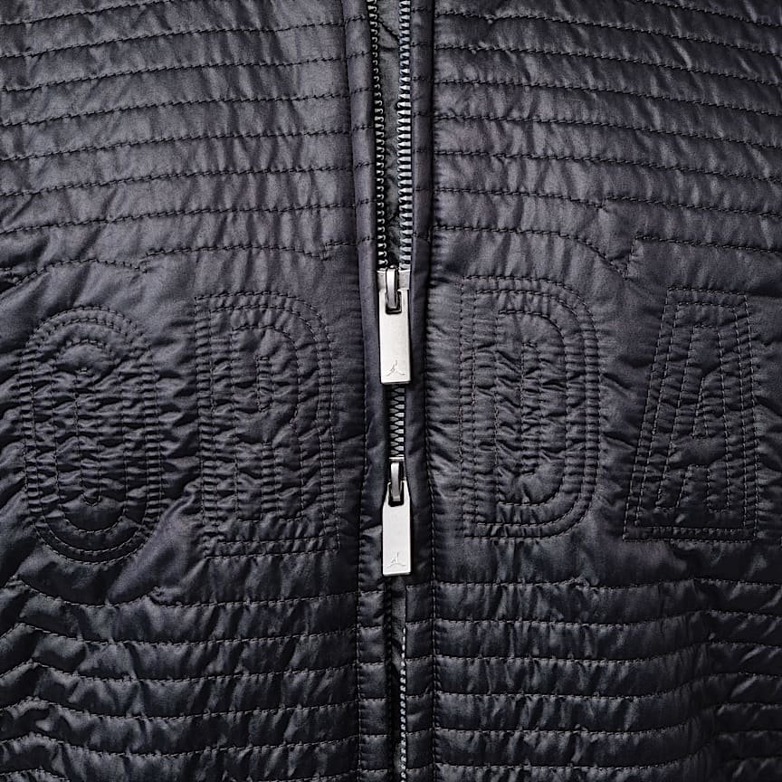Jordan Flight Men's Nylon Varsity Jacket Black