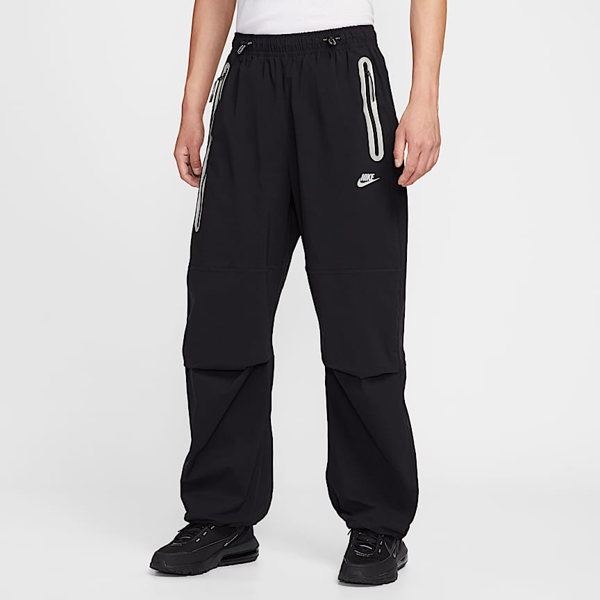 Nike Tech Men's Oversized Woven Pants Black
