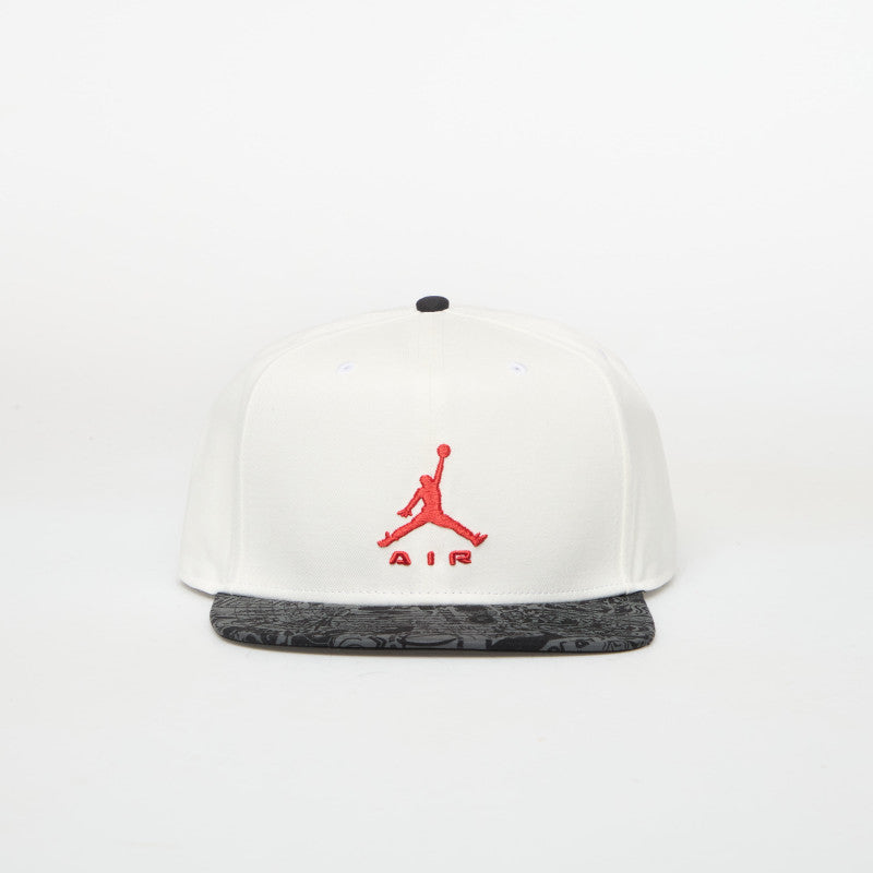 Jordan Pro Structured Cap Sail/ Black/ University Red