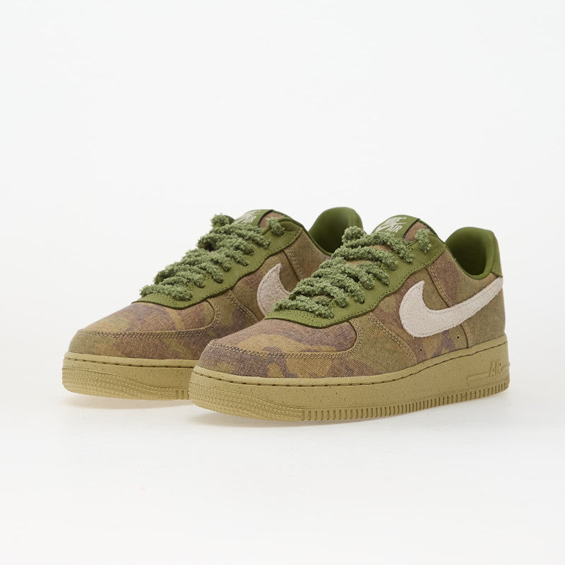 Nike Air Force 1 Low Qs Camo Asparagus/ Wheat Grass-Aluminum-Phantom