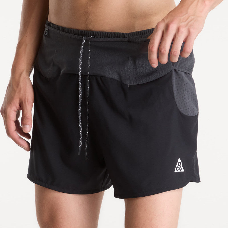 Nike ACG "Second Sunrise" Men's Dri-FIT ADV 5" Brief-Lined Shorts Black/ Anthracite/ Summit White