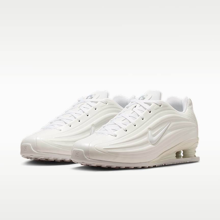 Nike Shox Z White/ White-Summit White-Metallic Silver