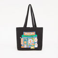 Nike Heritage Tote Bag 22L Black/ Stadium Green/ White