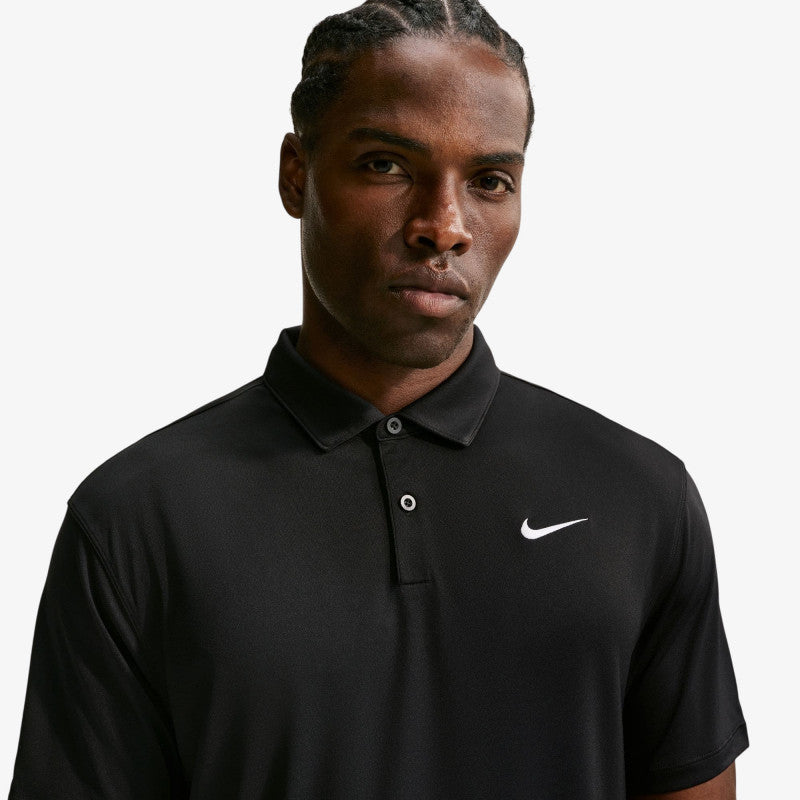 Nike Approach Men's Dri-FIT Golf Polo Black/ White