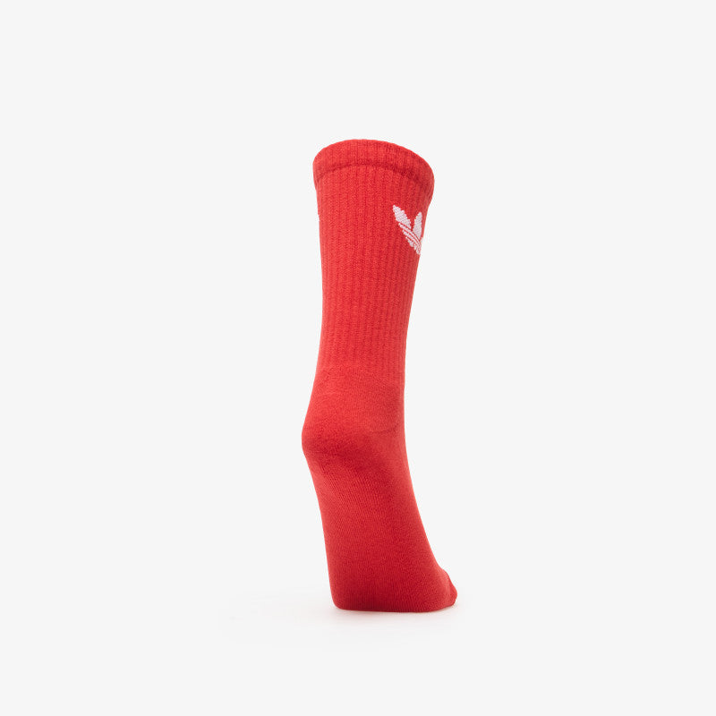 adidas Trefoil Cushion Crew Socks 6-Pack Halo Blush/ Blue/ Green