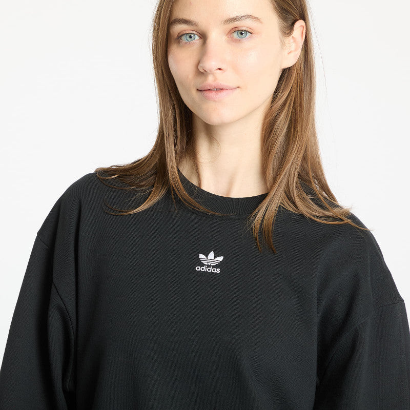 adidas Essentials Oversized French Terry Sweatshirt Black