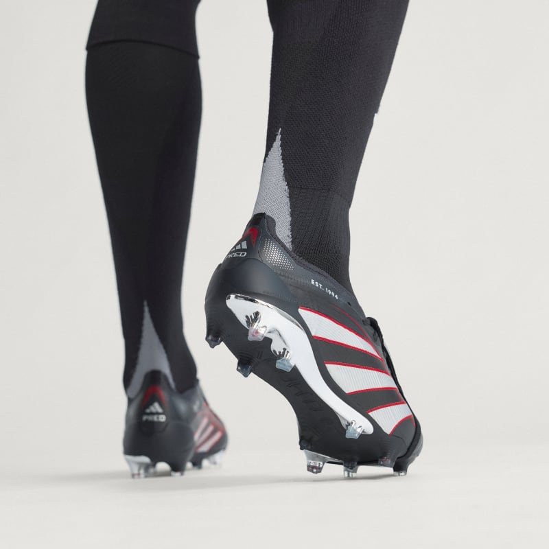 adidas Predator Obsidian Strike Fold-Over Tongue Firm Ground