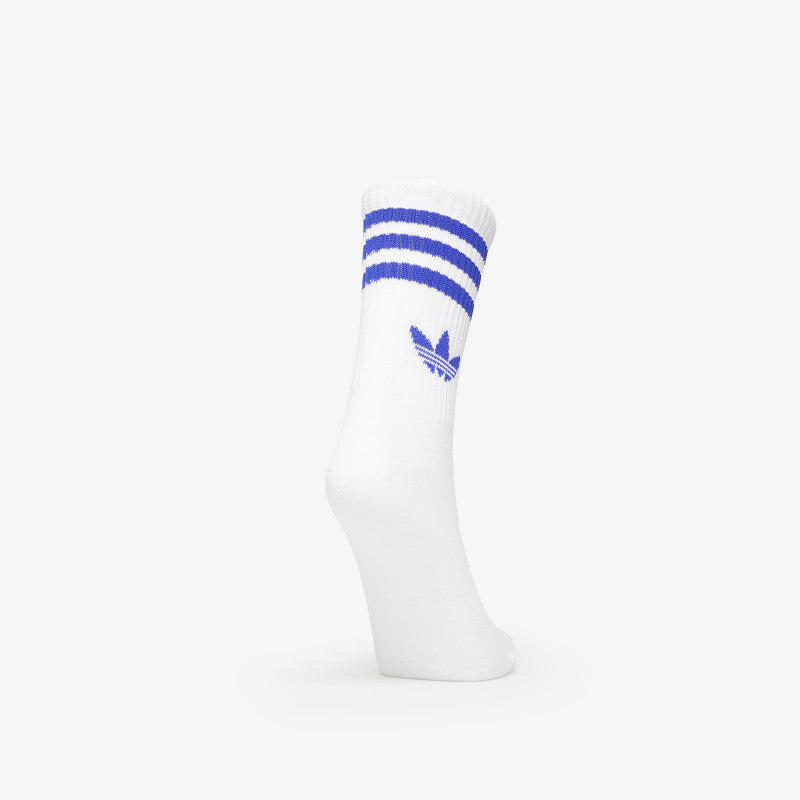 adidas 3-Stripes Crew Socks 3-Pack White/ Black/ Clear Pink