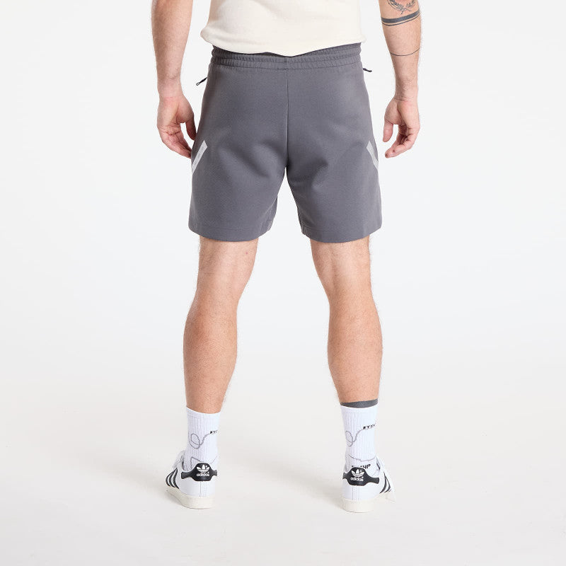 adidas AMG Mercedes Silver Shorts Grey Five