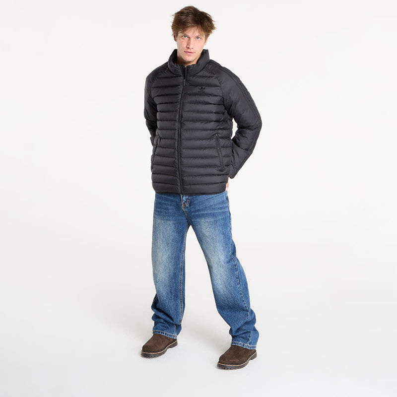 adidas Padded Collar Jacket Black