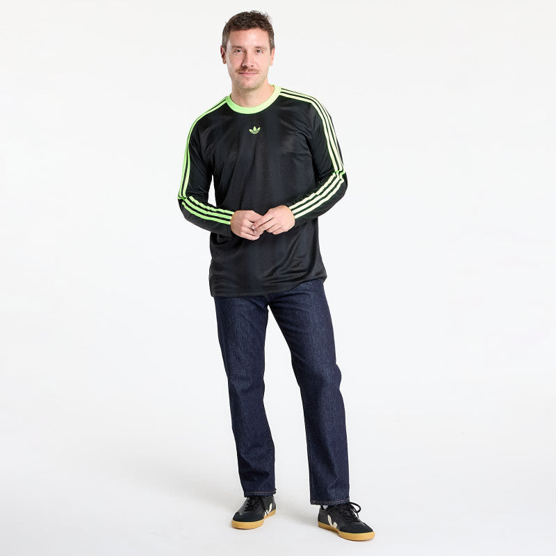 adidas Jacquard Longsleeve Jersey Black/ Siggnr