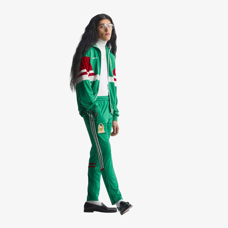 adidas Mexico Track Tracksuit Bottoms 1986 Green