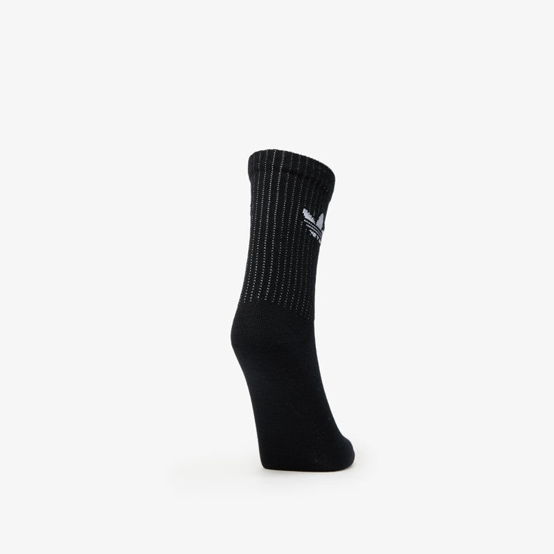adidas Reflective Crew Socks 2-Pack Black/ Reflective Silver/ Putty Mauve