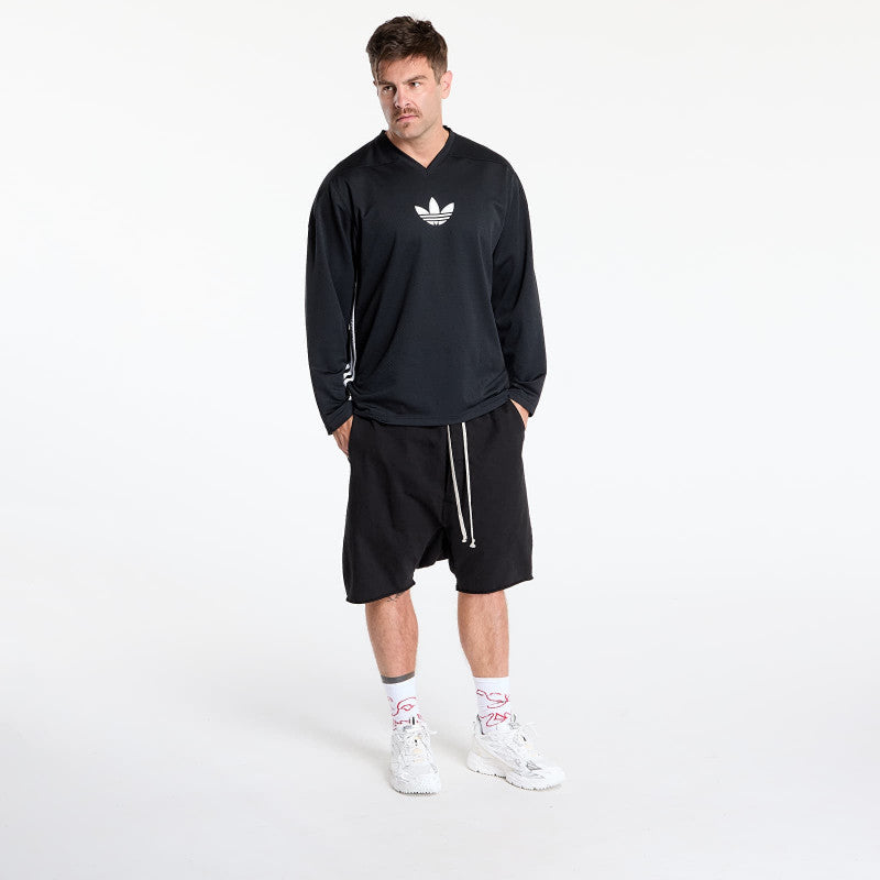 adidas Originals Adicolor Mesh Long Sleeve Black/ White