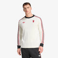 adidas Manchester United Originals Long Sleeve T-Shirt Off White