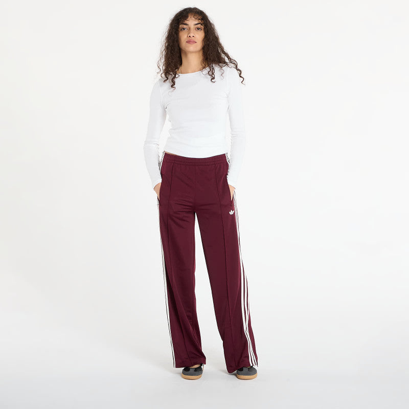 adidas Adicolor Classic Firebird Loose Track Tracksuit Bottoms Maroon