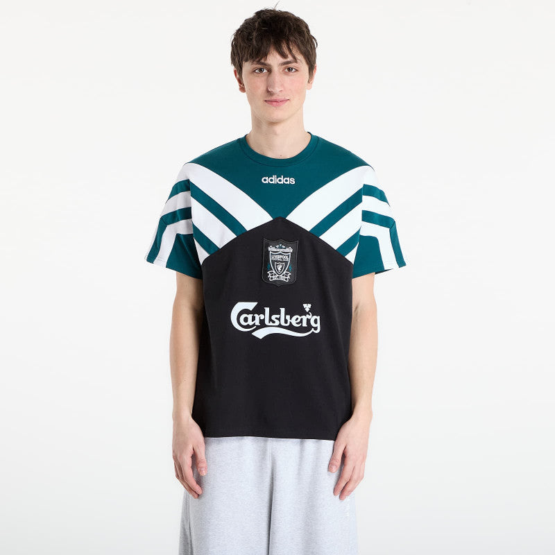 adidas Liverpool Fc T-Shirt 95 Black/ Rich Green