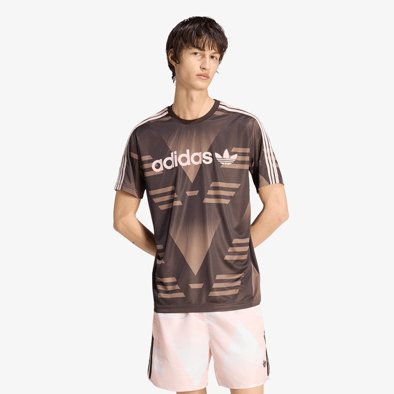 adidas Loose Sponsored Jersey Aurora Coffee