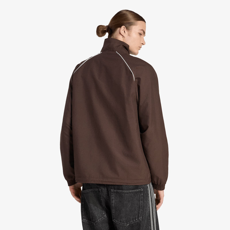 adidas Chest Stripes Track Top Aurora Coffee