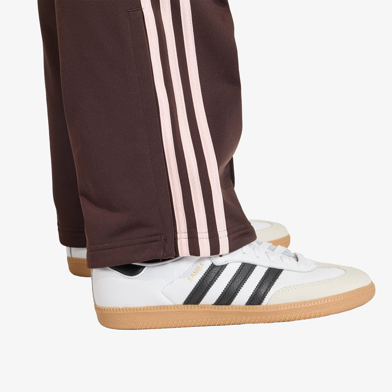 adidas Firebird Classic Track Tracksuit Bottoms Aurora Coffee/ Sandy Pink