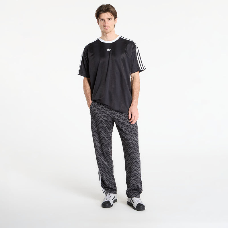 adidas Firebird Loose Monogram Track Tracksuit Bottoms Black
