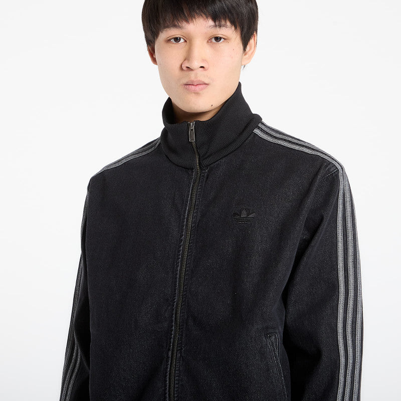 adidas Adicolor Denim Firebird Track Top True Black Denim