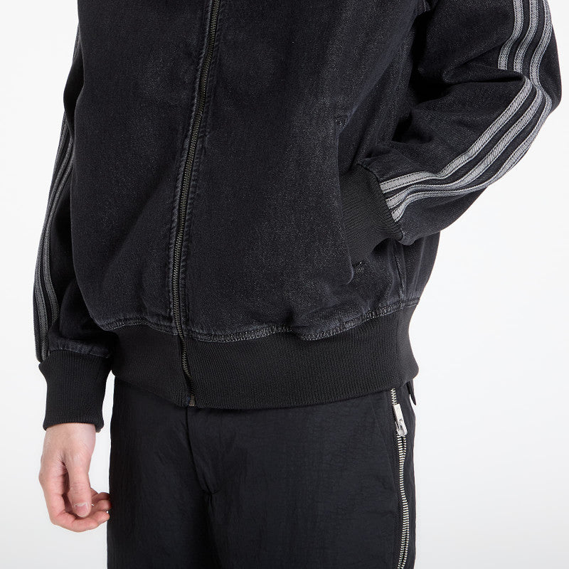 adidas Adicolor Denim Firebird Track Top True Black Denim