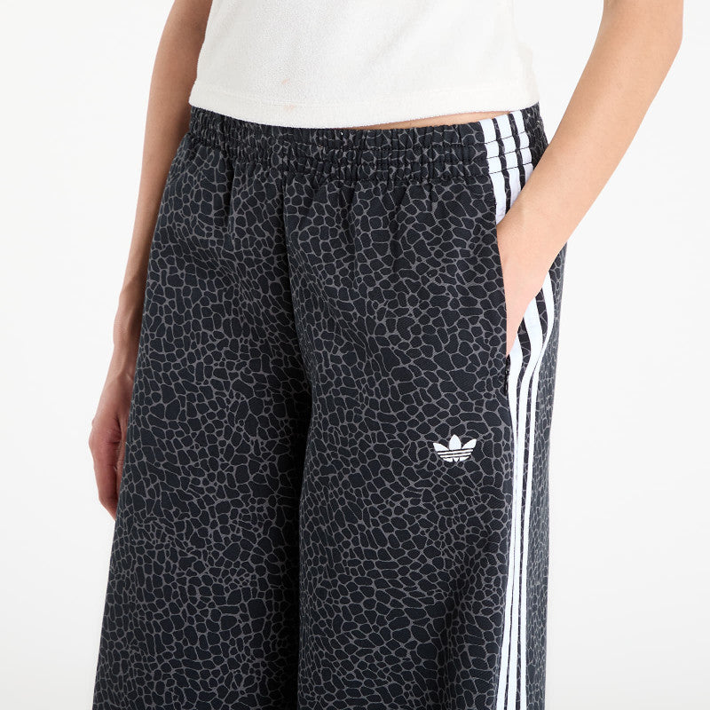 adidas Firebird Oversized Aop Denim Pants Black/ Grey Six