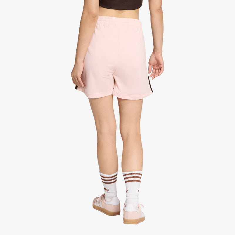 adidas Firebird Classic Shorts Sandy Pink/ Aurora Coffee